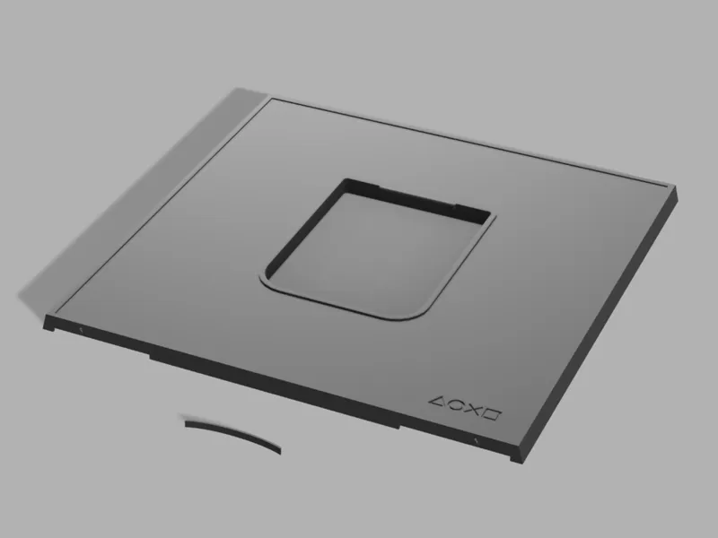 PS1 PSOne PAL Case Memory Card Inlay Cover Holder