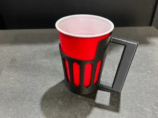 Red solo cup handle
