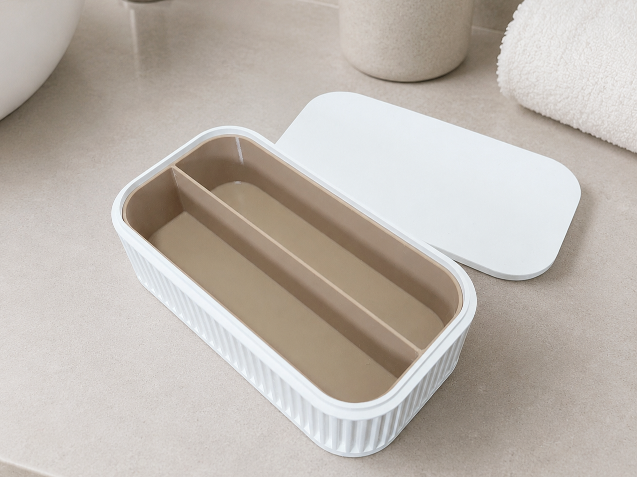 Stackable Storage Insert M 160x80 – Half divider 2