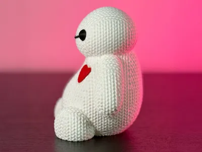 Knitted Baymax (AMS or No AMS versions) by McG3D Designs MakerWorld ...