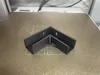 L shape table side