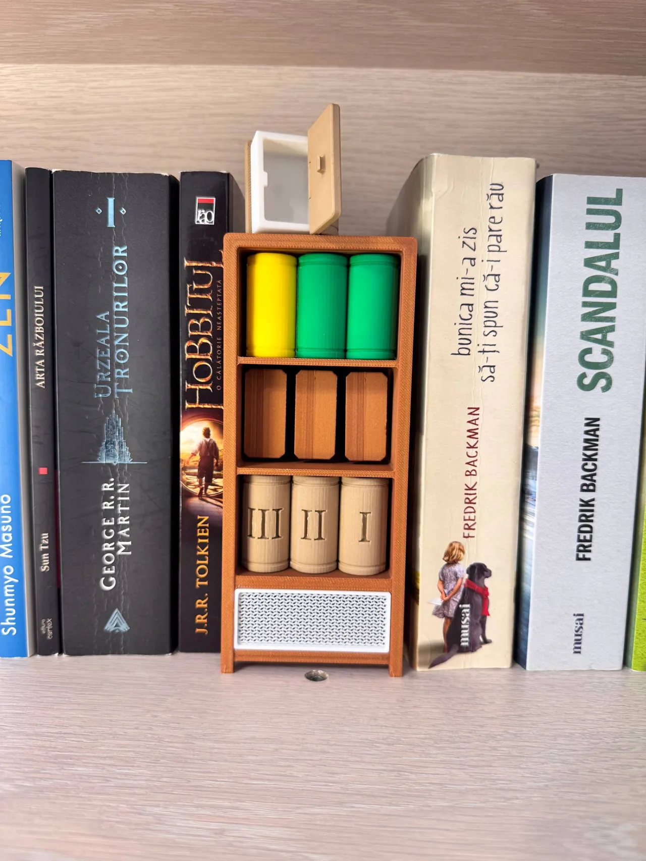 Secret library book nook view 4