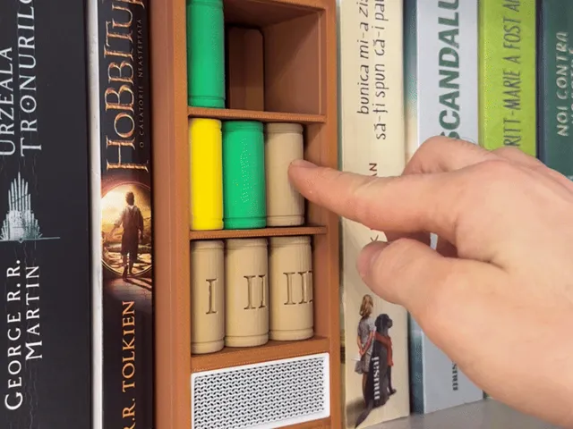Secret library book nook