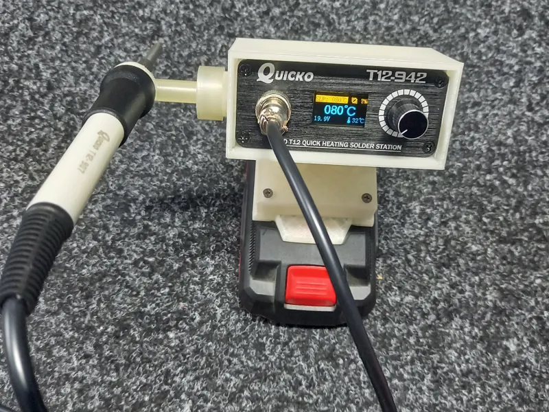 Quicko T12-942 to Parkside X20V battery