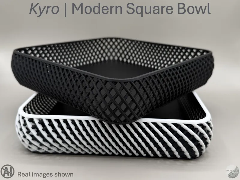 Kyro | Modern Square Bowl