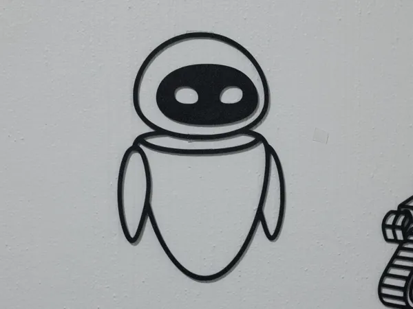 Déco murale 2D Eve - WALL-E
