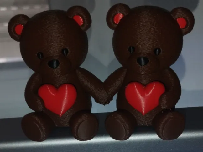 duo oursons amoureux saint valentin
