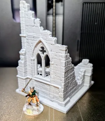 Escenografía en miniatura: Ruined Bell Tower - Tabletop Terrain — vista de referencia 2