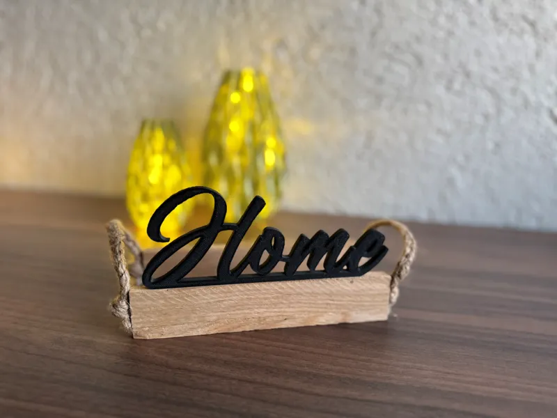 Home Schriftzug