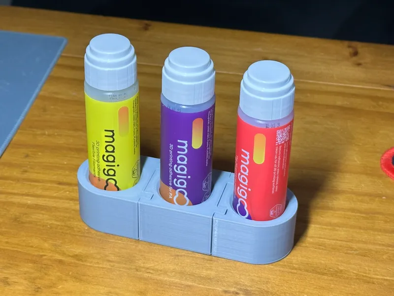 Modulare storage for Magigoo or other bottles
