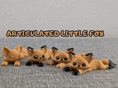 Mini Fox - Articulated Animal