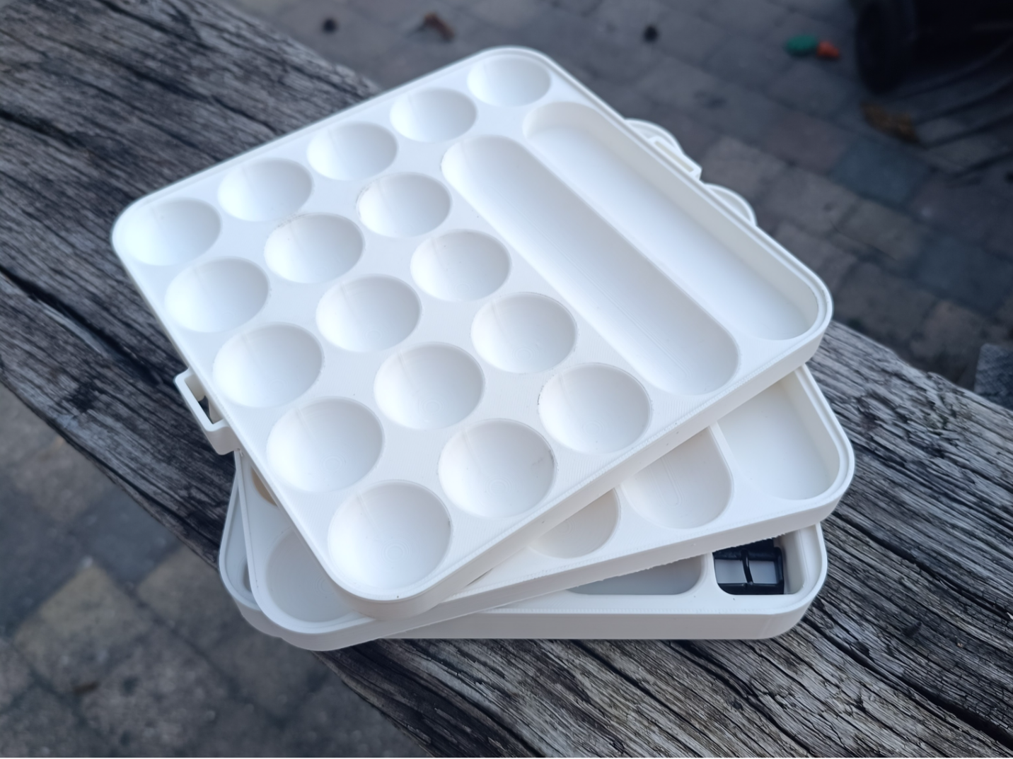 Stackable Electronics Screw & Parts Organizer Tray