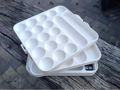 Stackable Electronics Screw & Parts Organizer Tray