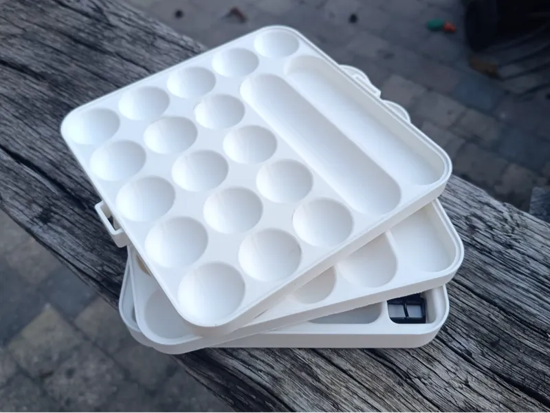 Stackable Electronics Screw & Parts Organizer Tray
