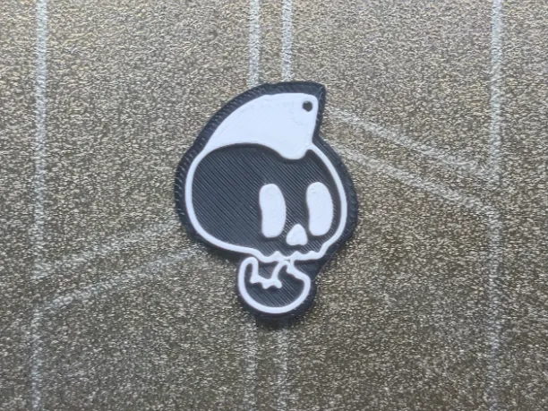 Skull Punk Cute Keychain