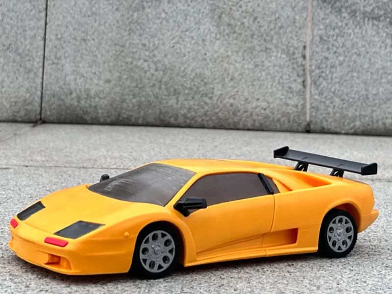 #历史名车 兰博基尼Diablo-cyberbrick版