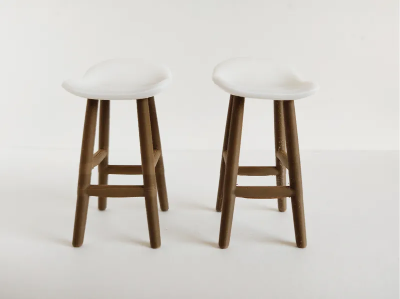 Bar Stool 1/12 Scale