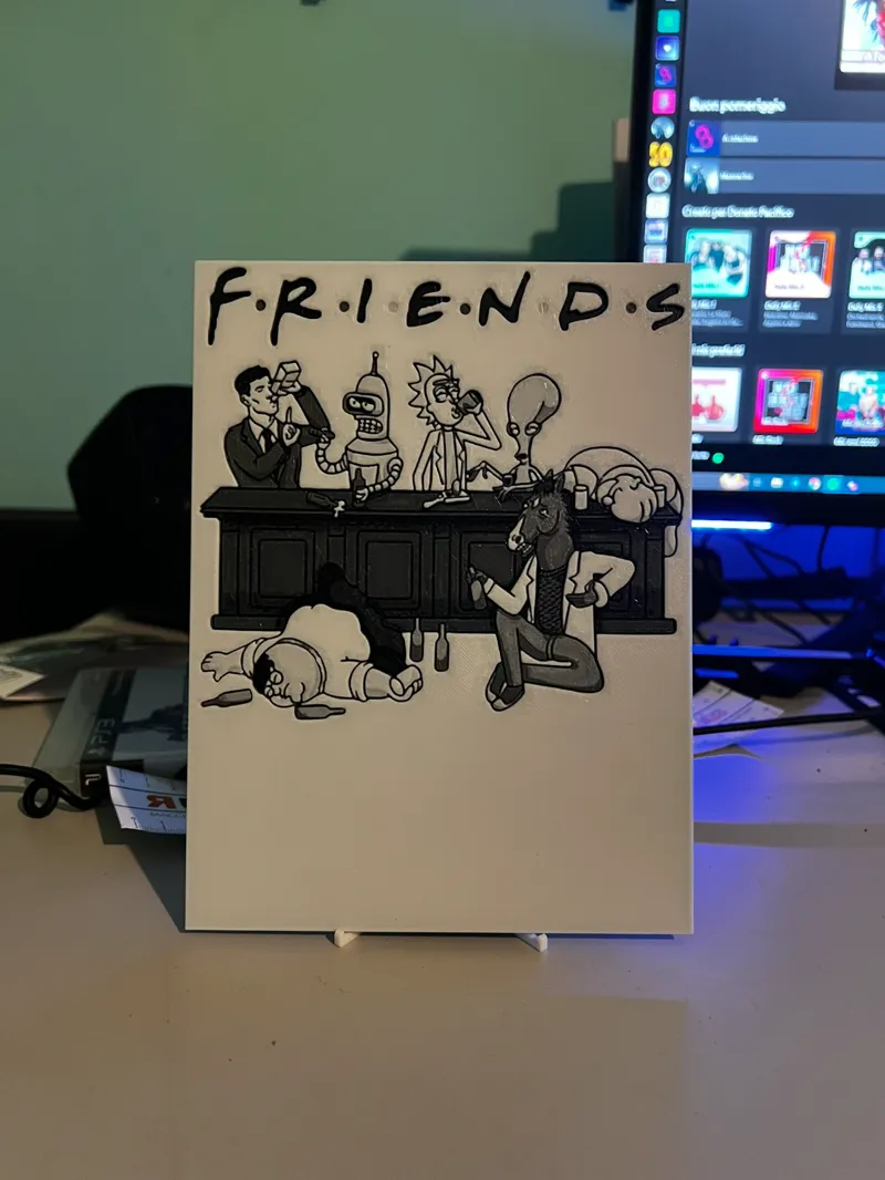 Friends - Simpson - Family Guy 