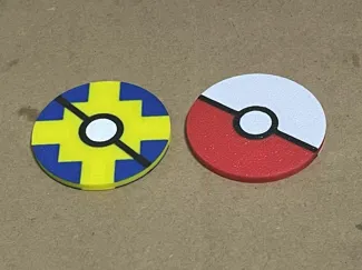Splendor Pokemon Ball Tokens