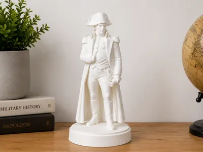 Napoleon Figurine – 3D Printed Display Statue