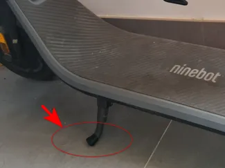 Ninebot E2/Pro kickstand saver