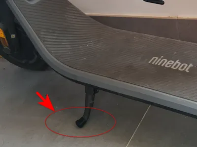 Ninebot E2/Pro kickstand saver