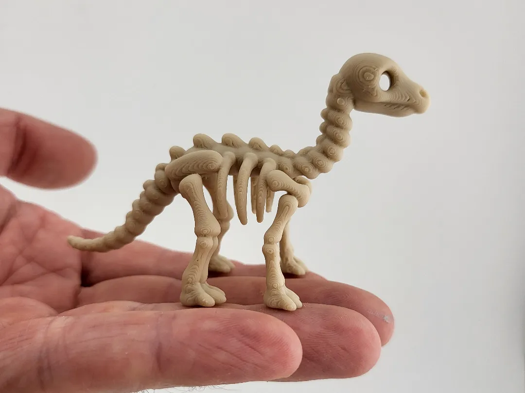 dinosaur skeleton Keychain Prehistoric toy animal by Mad power MakerWorld: Download Free 3D Models - 3D model önizlemesi