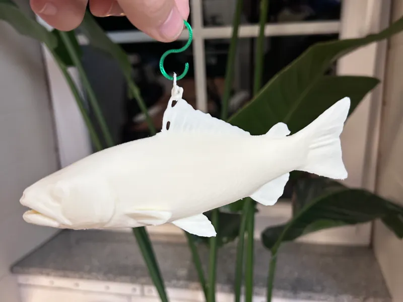 Fisch Schlüsselanhänger od Weihnachtsbaum Schmuck