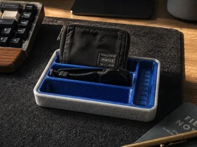Minimalist Dual-Tone EDC Tray