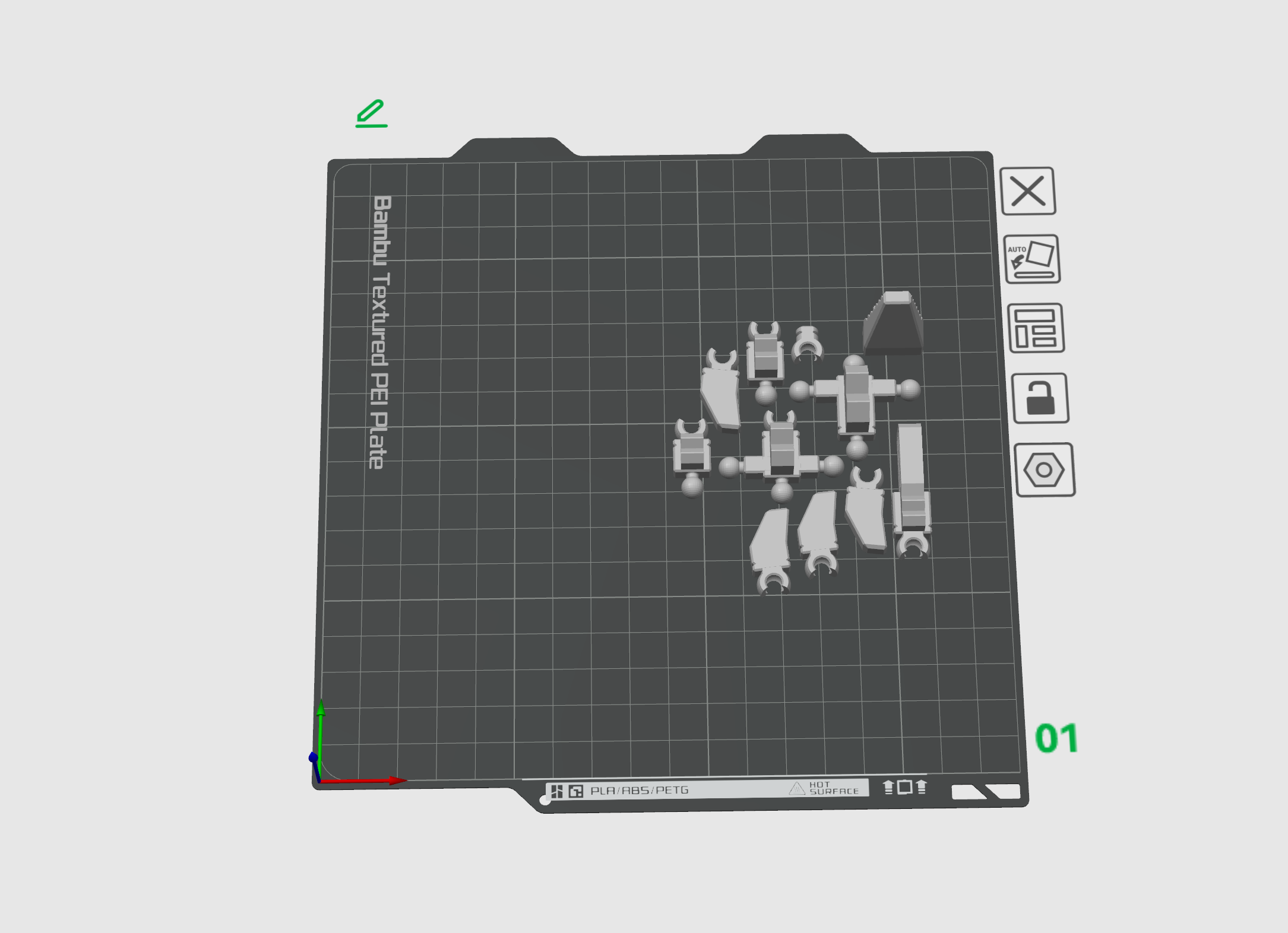 Miniatura 5 do modelo 3D 机甲恐龙系列六——机甲沧龙