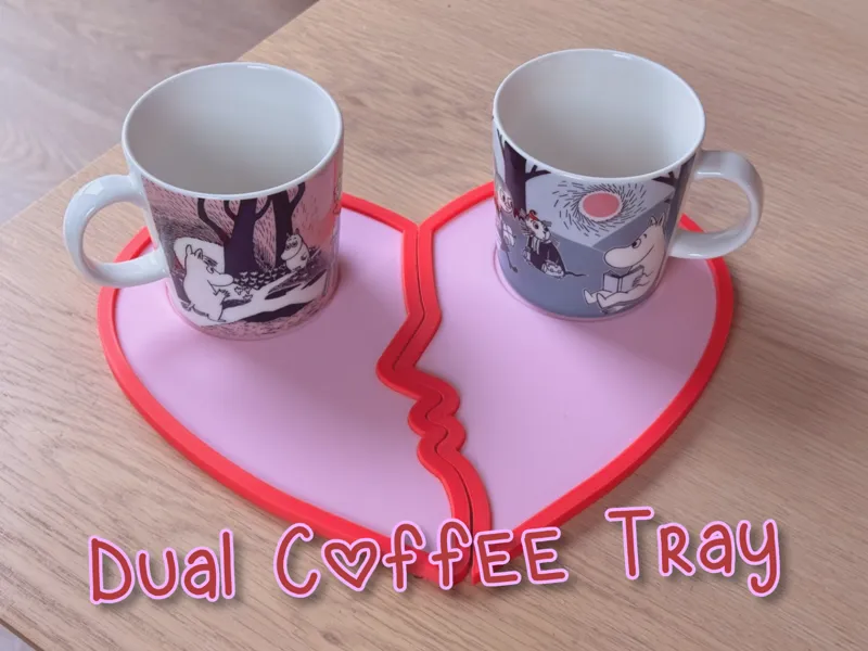 Better Together - Dual Coffee Mug Tray