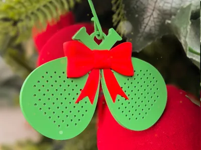 Padel Holiday Ornament Racket Christmas Tree Decor