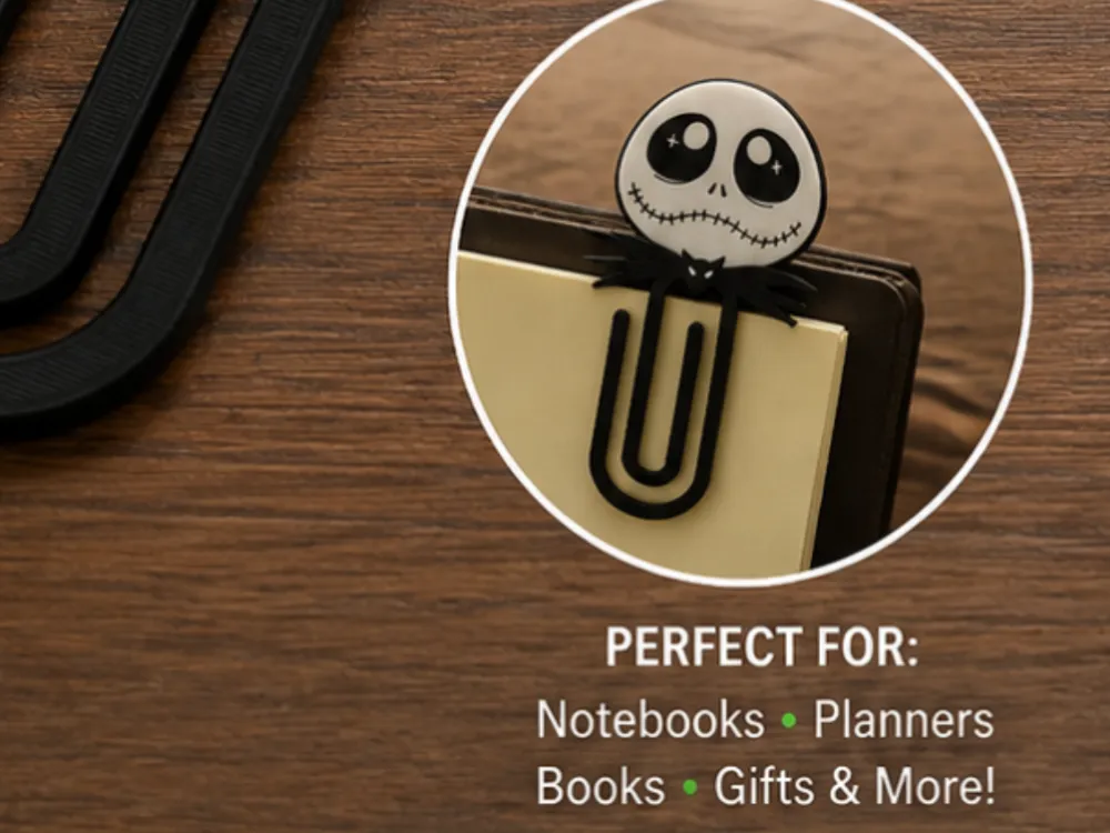 Clip o pieza de sujeción: NBC Jack Paperclip. Referencia del modelo original.