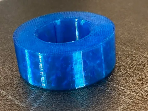 Motorcycle gas tank puck TPU