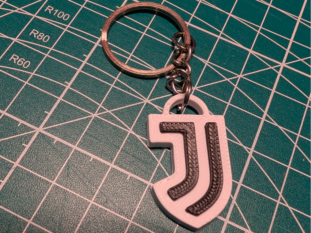 Juventus Logo Keychain