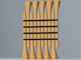 Golf Tees Pack with Depth Markings