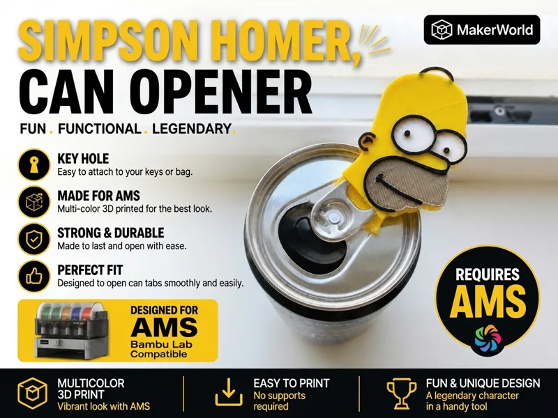 Simpson Homer Can opener