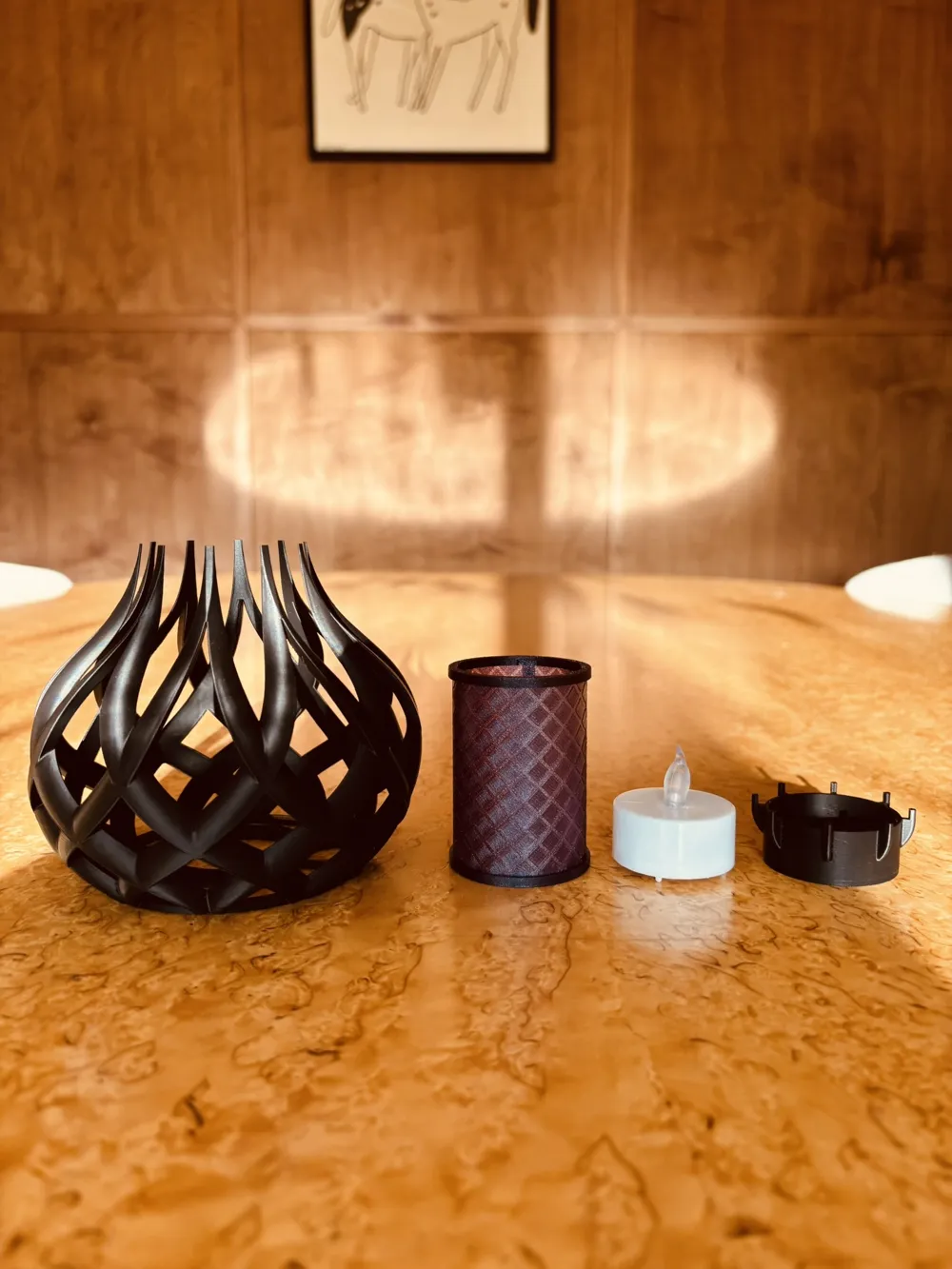 Tealight Candle Holder - Free 3D Print Model - MakerWorld