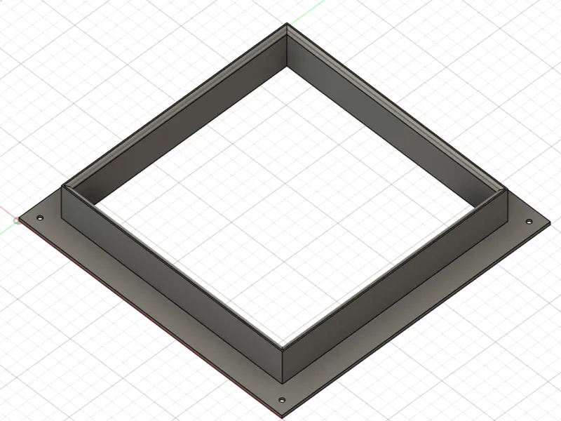 Cat door frame