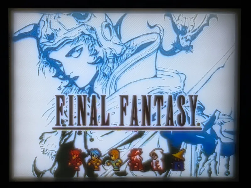 Final Fantasy Lithophane