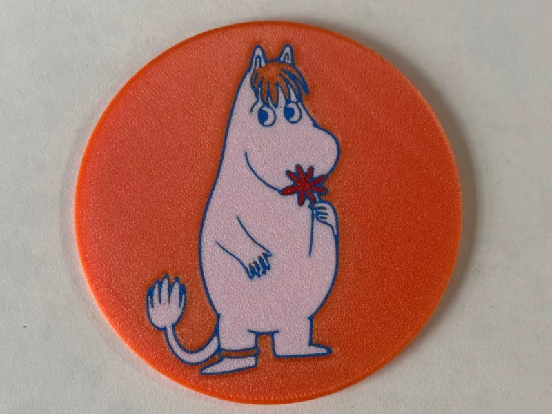 Moomin Coaster Flower - Snork Maiden