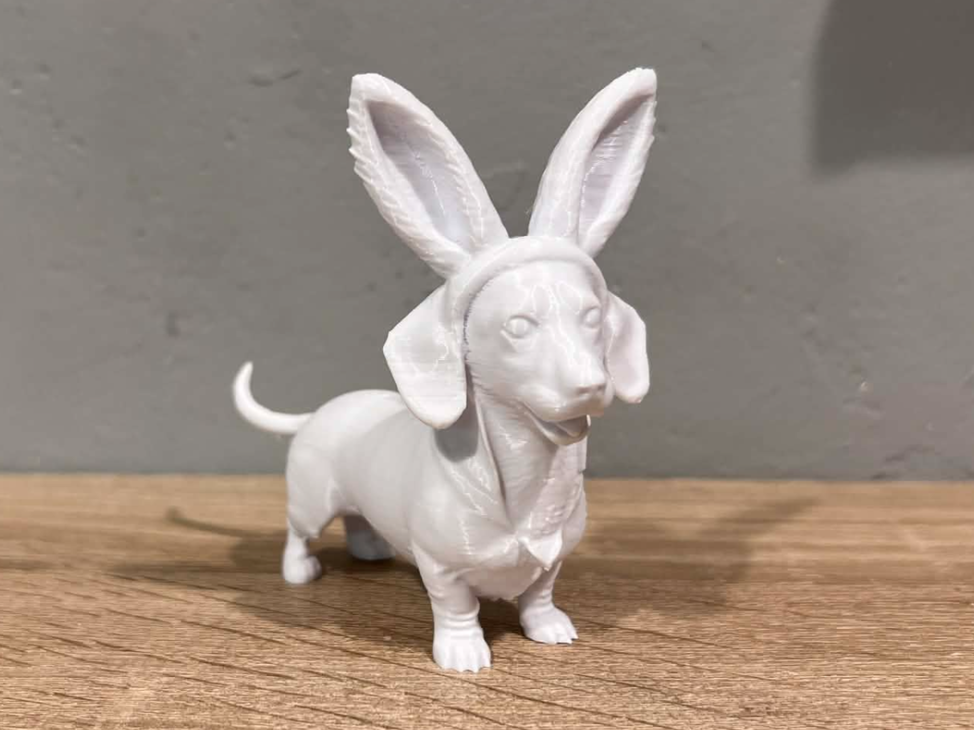 Dachshund - Sausage Dog - With Bunny ears - Easter