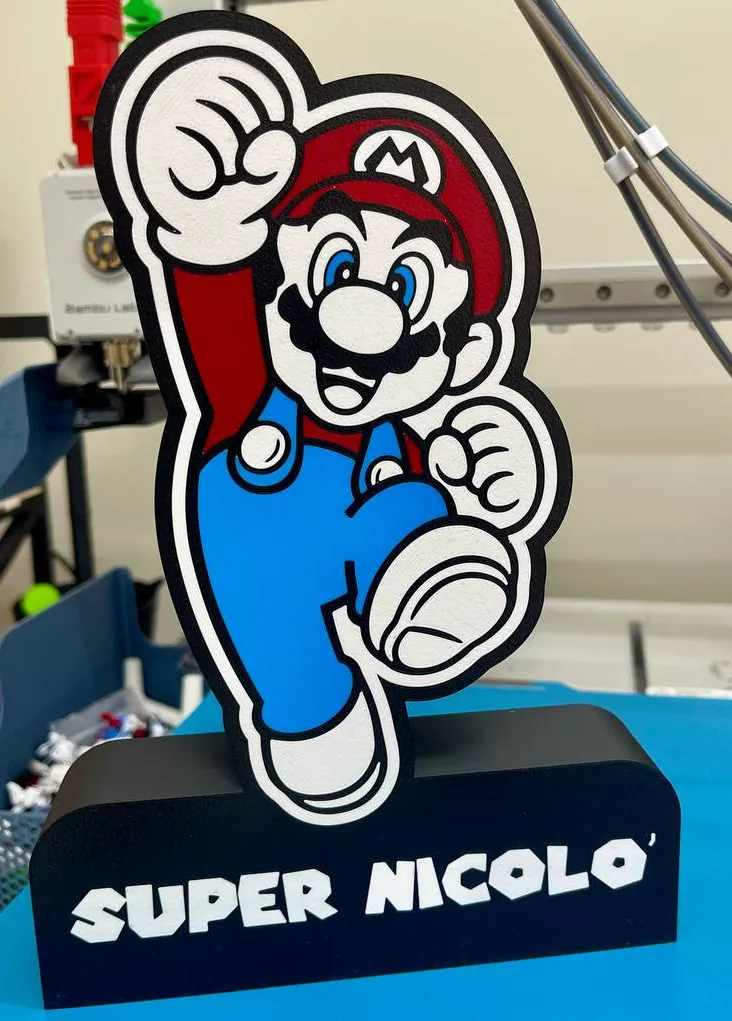 LAMPADA SCATOLA LUMINOSA - Super Mario Bross