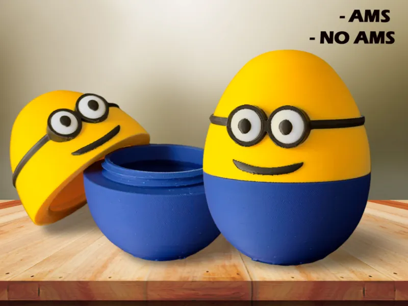 Eastern Minion Egg Container (twist lock). Kinder
