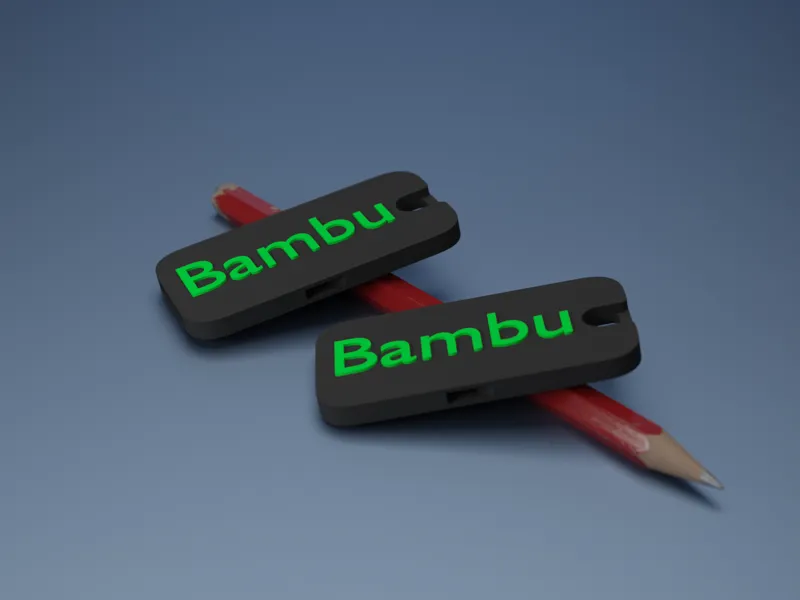 Flat Bambu Pocket Whistle