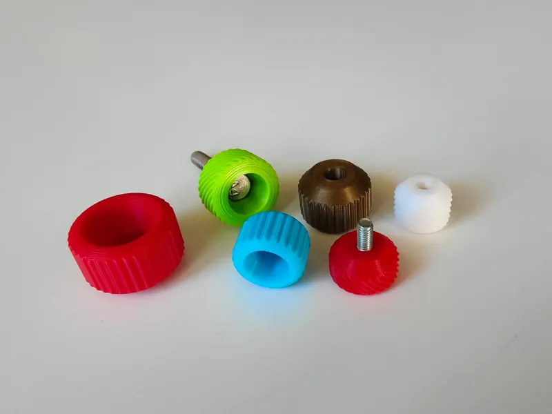 Manopola per viti esagonali M4, M5, M6, M8