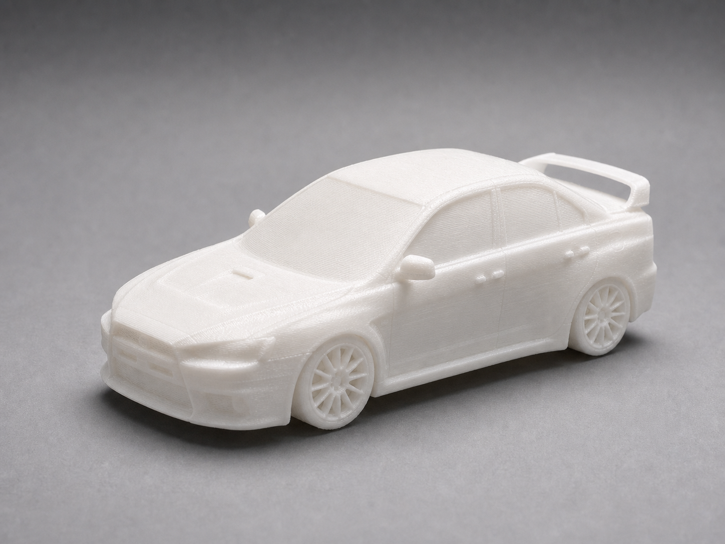 EVO10｜Mitsubishi Lancer Evolution X JDM 静态车模｜一体打印