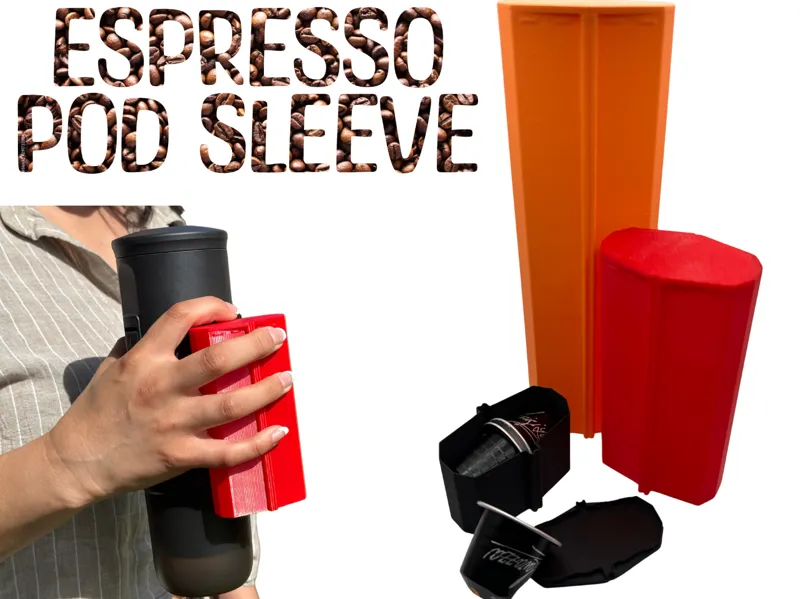 Minimalist Espresso Pod Armor: The Pod Sleeve