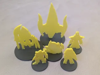 Protoss Standees for StarCraft: TMG