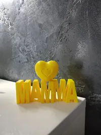 Cœur décoratif « Nouvelle Maman » — photo 2